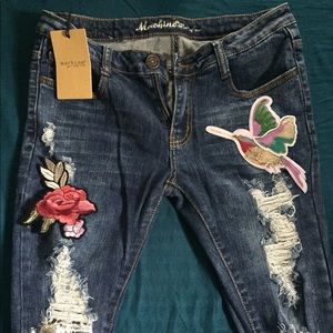 Machine brand skinny jeans